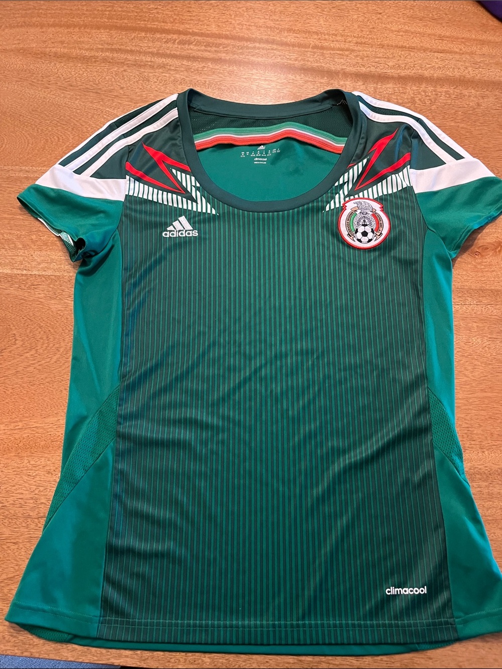 Adidas Kids' Green Mexico Soccer Jersey
